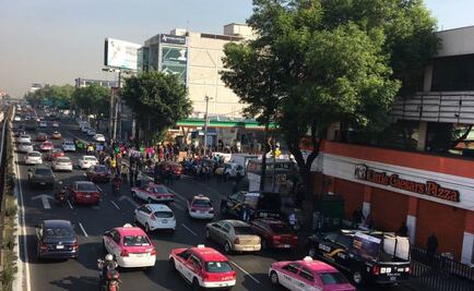 Reportan bloqueos de gasolineras en Tlalpan