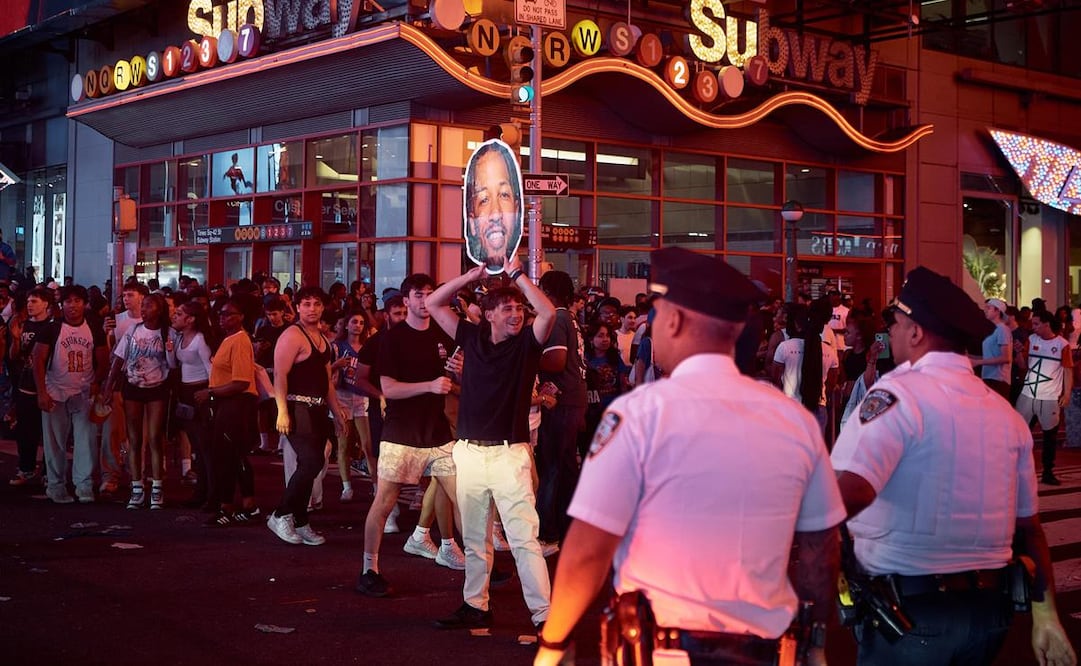 Más de 60 detenidos por disturbios por festejos den Nueva York / Foto: AP
