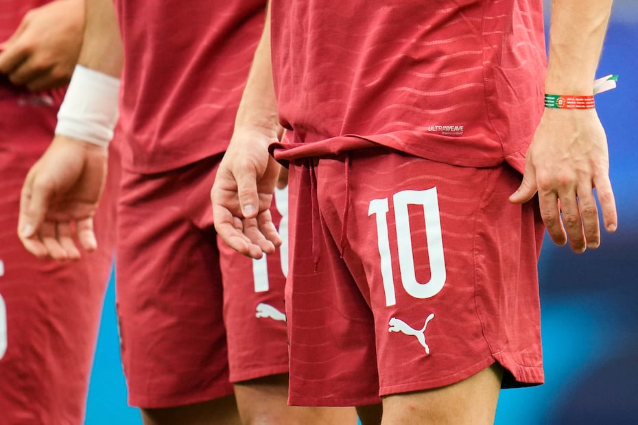 Homenaje de los futblistas de Portugal a Diogo Jota, previo al partido contra Congo en la Fase de Grupos del Mundial 2026 - Foto: AP