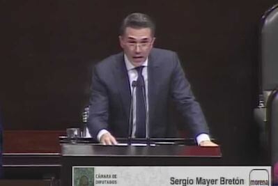 Sergio Mayer presenta iniciativa de reforma a Ley Taibo
