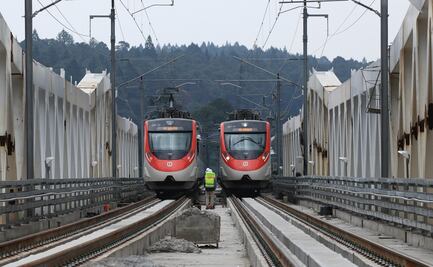 Realizan pruebas de carga en tramo inicial del Tren El Insurgente para evaluar seguridad estructural: Sobse