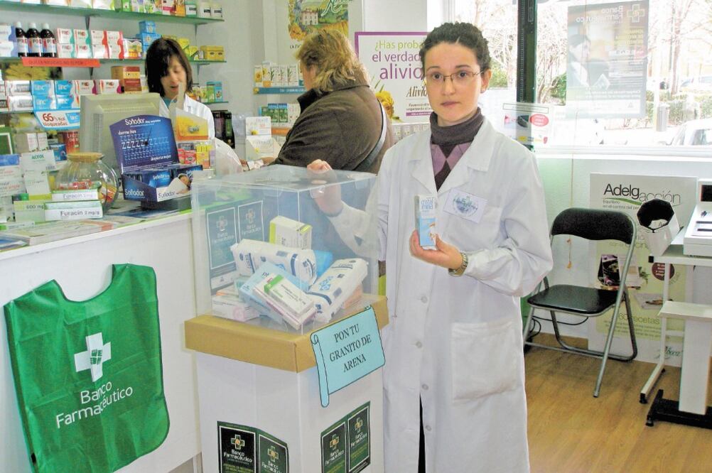 ONG buscan recaudar 70 mil euros con los que se pretende paliar el grave problema de aquellos para los que las farmacias se han vuelto prohibitivas. Foto: CORTESÍA BANCO FARMACÉUTICO