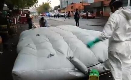 Retiran túnel sanitizante del Hospital General de Tlalnepantla 