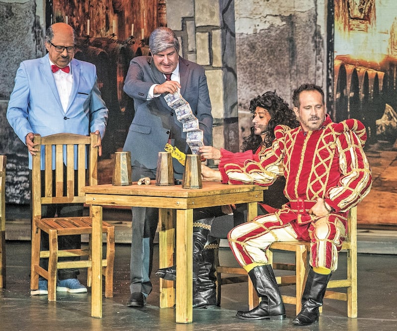 Cuarentenorio cómico inició temporada el 2 de octubre en el Centro Cultural Teatro 1. GERMÁN ESPINOSA. EL UNIVERSAL