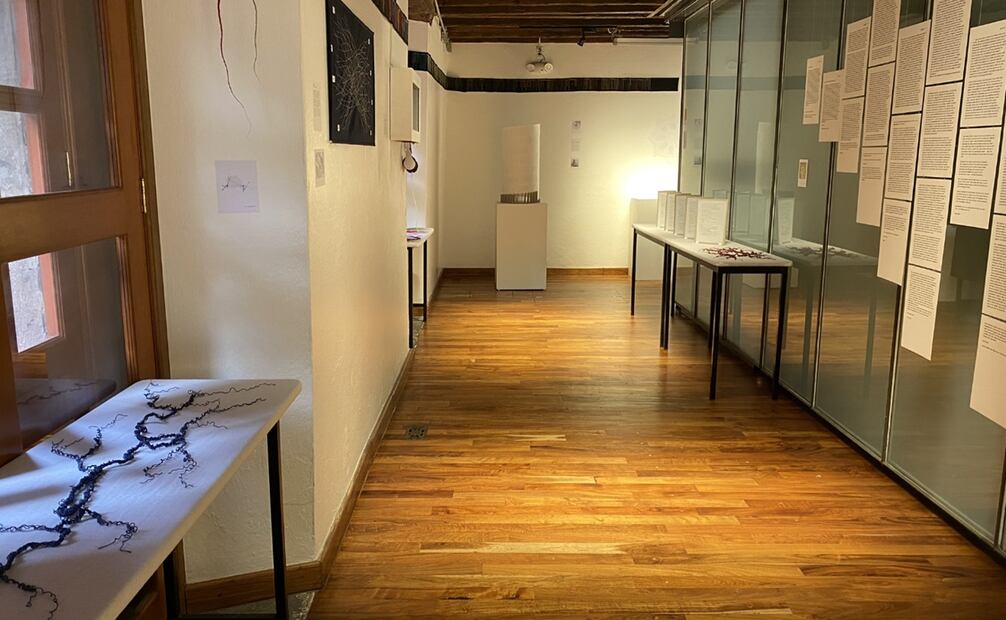 Angélica Chio expone “Travesías” de la palabra. Foto: Angélica Chio.