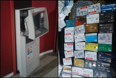 Detienen a sujeto en el AICM por manipular cajero