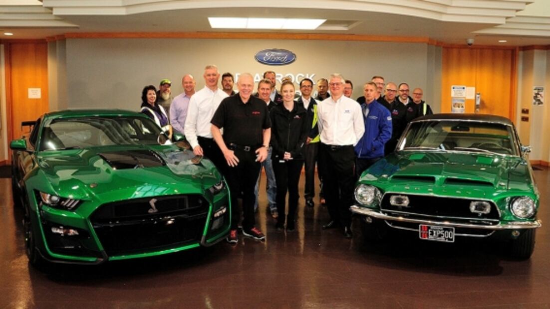 El primer Ford Mustang Shelby GT500 2020 es un homenaje sobre ruedas