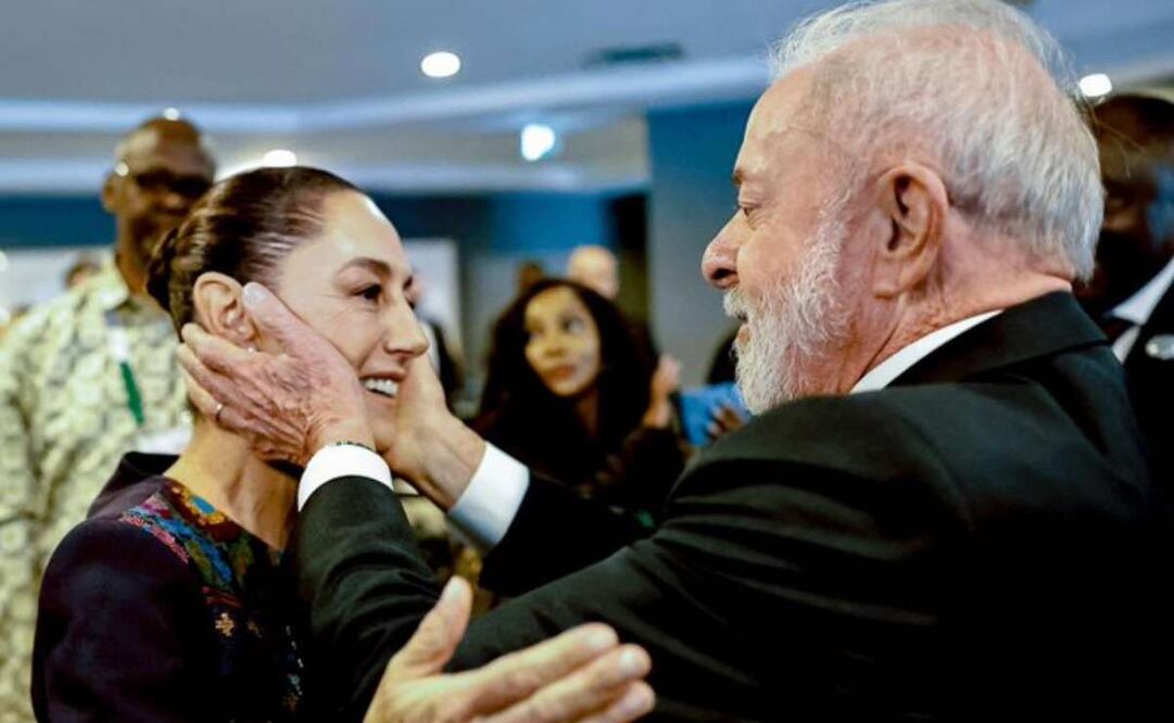 Claudia Sheinbaum con Lula da Silva. Foto: X @LulaOficial