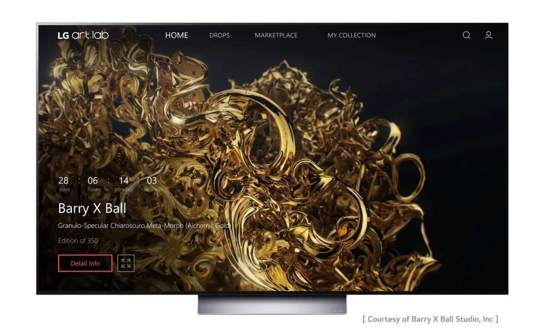 LG lanza plataforma para comprar y vender NFT desde tu Smart TV