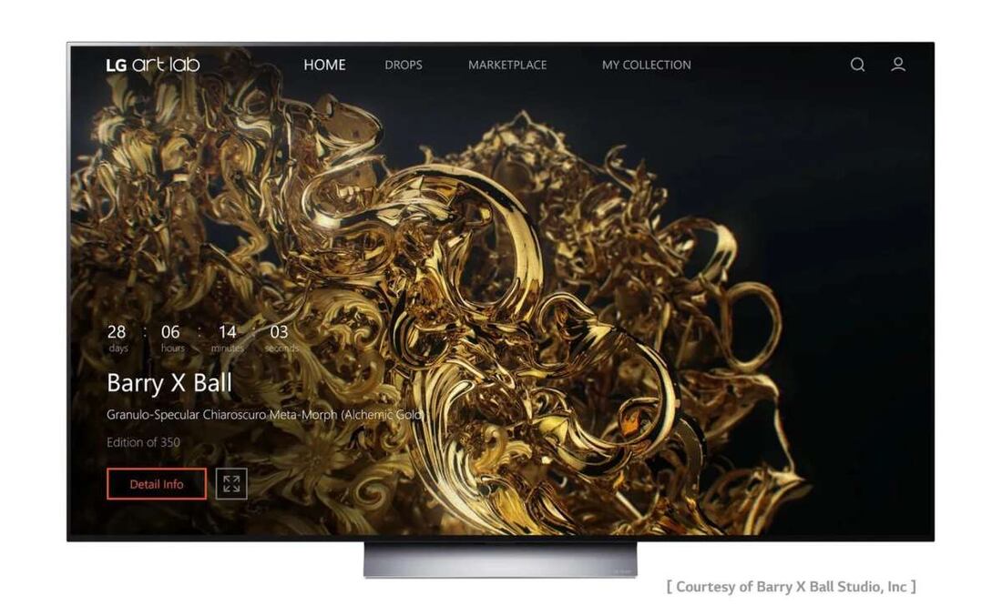 LG lanza plataforma para comprar y vender NFT desde tu Smart TV
