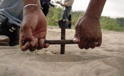 Encuentran en Guanajuato fosa con restos humanos