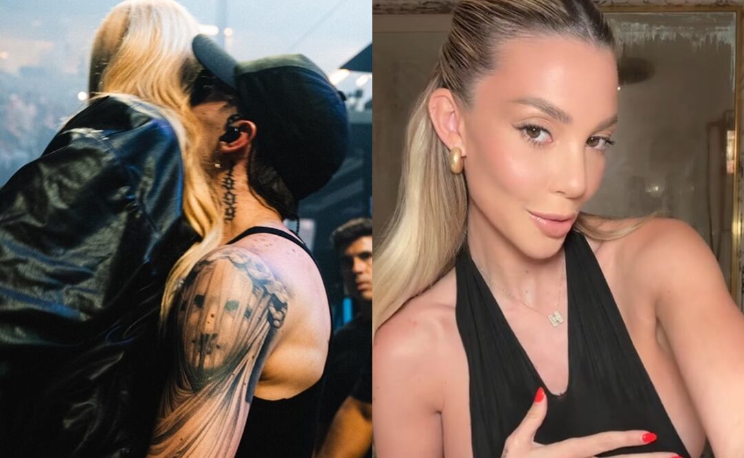 Peso Pluma y Hanna Howell. Foto: Instagram oficial/TikTok.