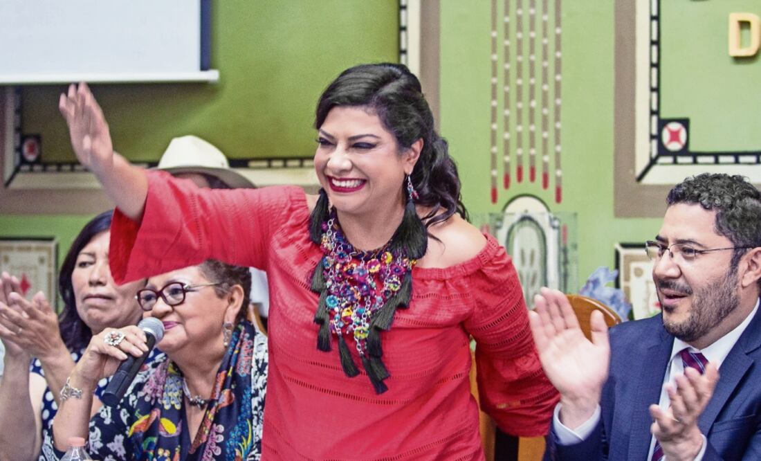 Clara Brugada, de la coalición Juntos Haremos Historia, será la nueva alcaldesa de Iztapalapa, una de las demarcaciones más grandes de la Ciudad (ISAAC ESQUIVEL. CUARTOSCURO)
