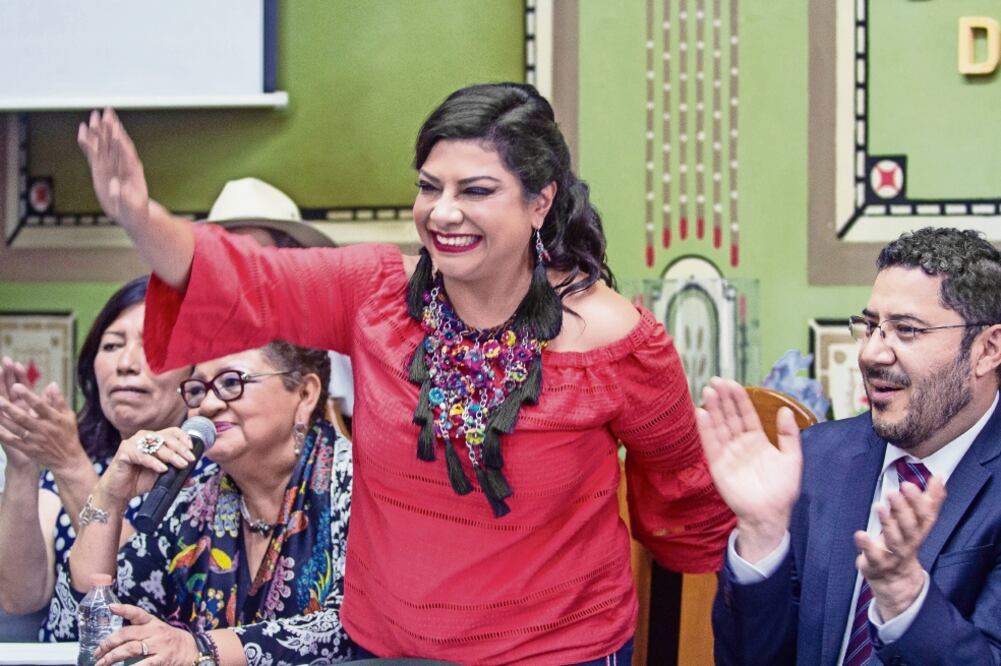 Clara Brugada, de la coalición Juntos Haremos Historia, será la nueva alcaldesa de Iztapalapa, una de las demarcaciones más grandes de la Ciudad (ISAAC ESQUIVEL. CUARTOSCURO)