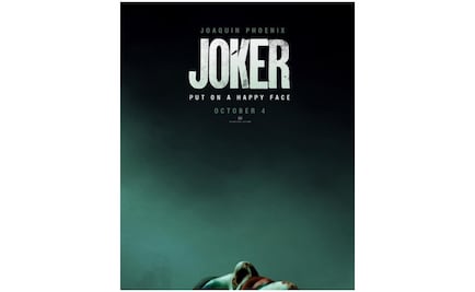 Lanzan póster de la nueva cinta de Joker con Joaquin Phoenix