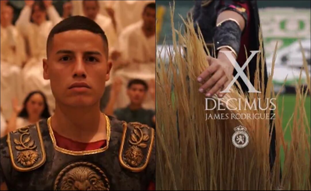 Así presentaron a James Rodríguez en León / Foto: Especiales