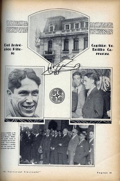 El sobrino de Carranza que fue un piloto de leyenda