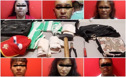 Caen 6 presuntos integrantes de la "banda del mazo" en Naucalpan