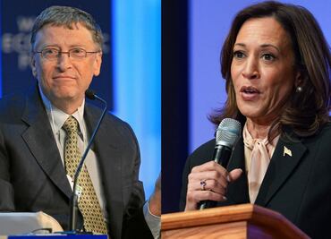 Bill Gates dona a Kamala Harris 50 mdd para su campaña, según The New York Times; “apoyo a candidatos que demuestran un claro compromiso"