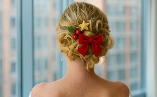 5 peinados para Navidad si tienes cabello corto