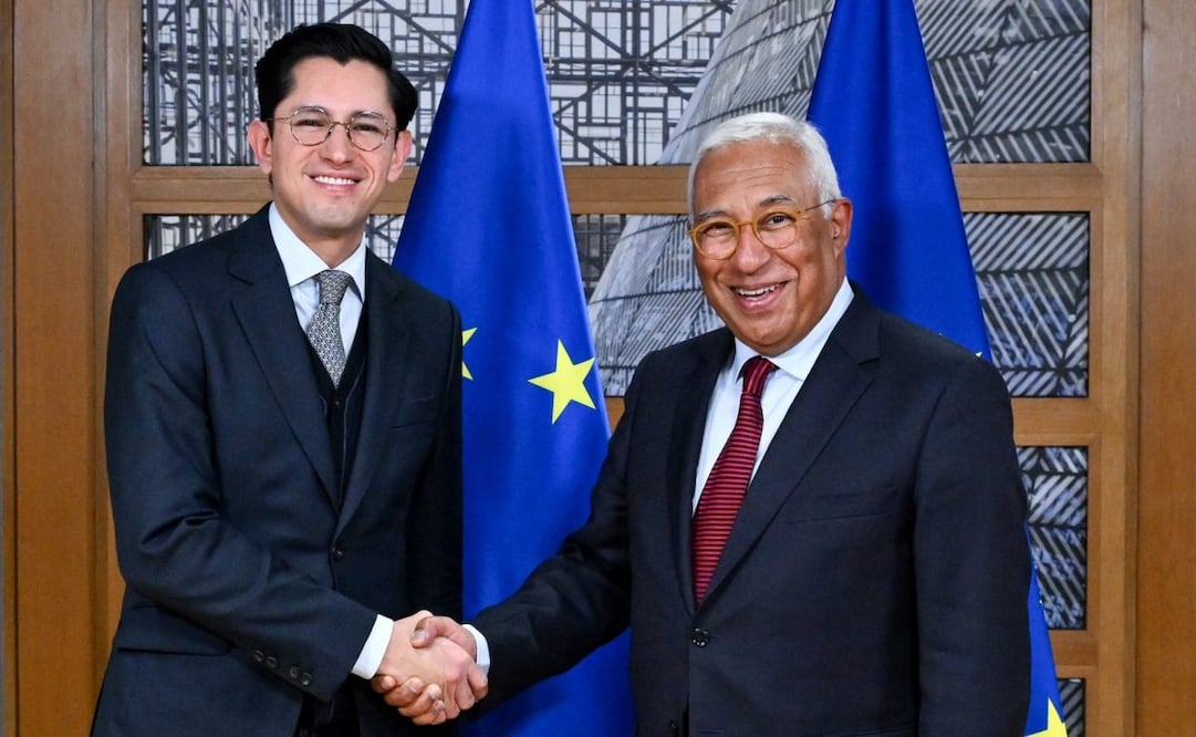Canciller Roberto aborda en la Unión Europea cooperación bilateral (20/04/2026). Foto: Especial