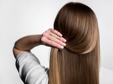 Mascarilla de maicena y aceite de argán para el cabello seco