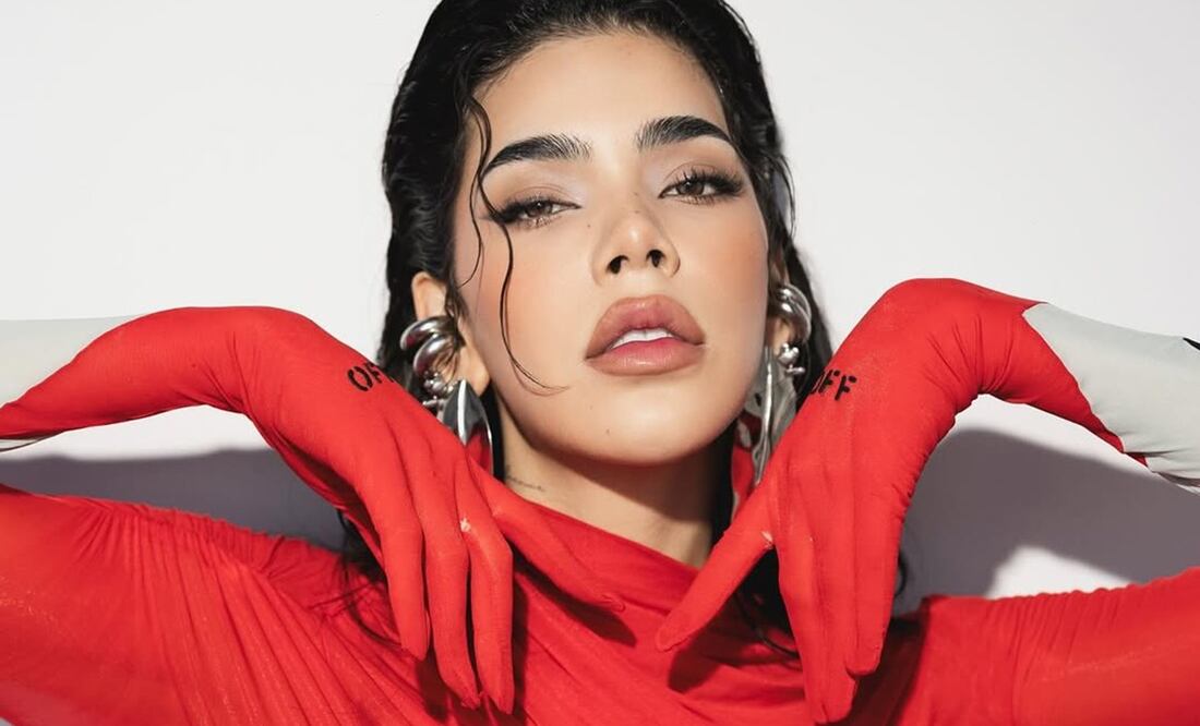 La cantante mexicana Kenia Os asistió a varios desfiles en la Semana de la Moda de Nueva York. Foto: Especial. Instagram @keniaos