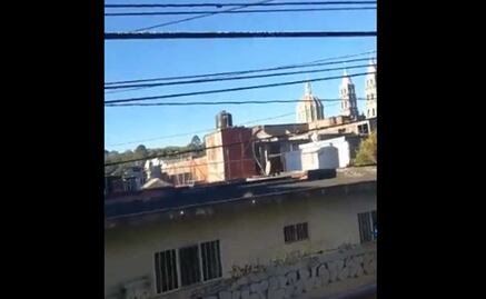 Captan en videos enfrentamientos en San Juan Nuevo, Parangarícutiro, Michoacán