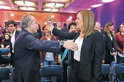 Calderón apoya a Margarita Zavala