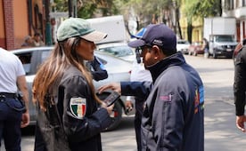 Alcaldía Cuauhtémoc retira pérgolas en establecimientos para liberar la vía pública en Santa María la Ribera; "seguiremos reordenando el espacio"