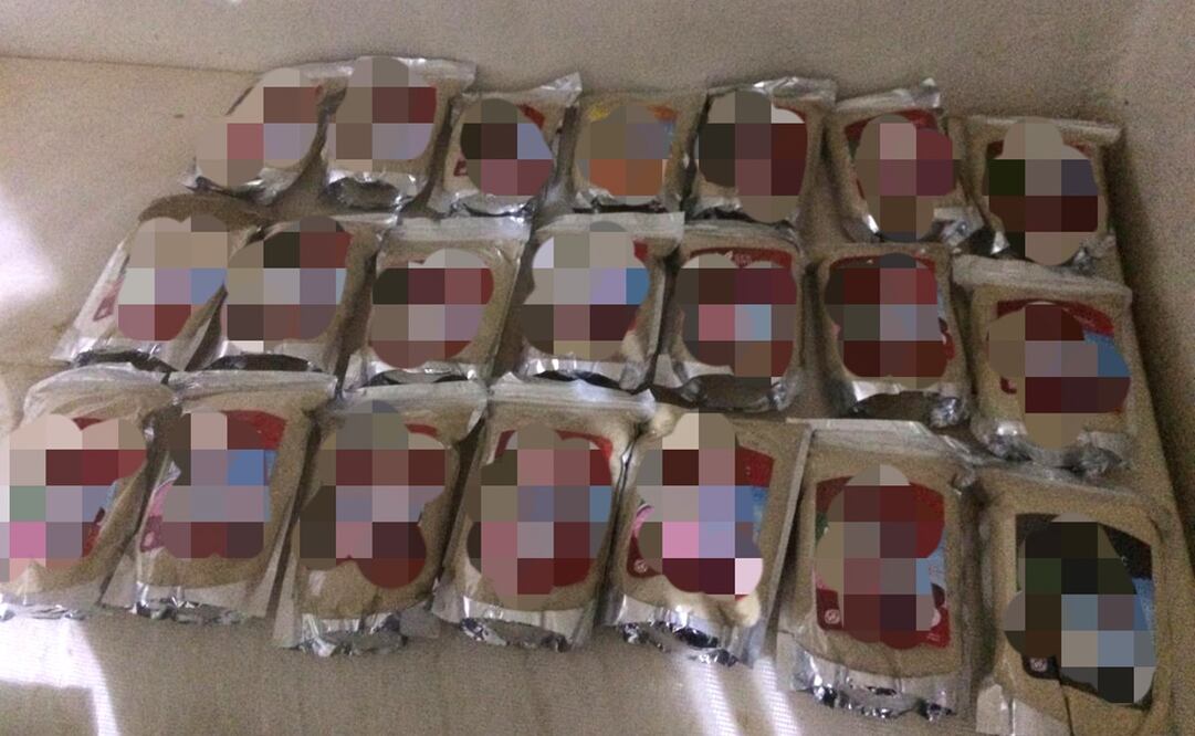 Lo asegurado fue puesto a disposición del Agente del Ministerio Público Federal, señaló la FGR. / FOTO: Especial