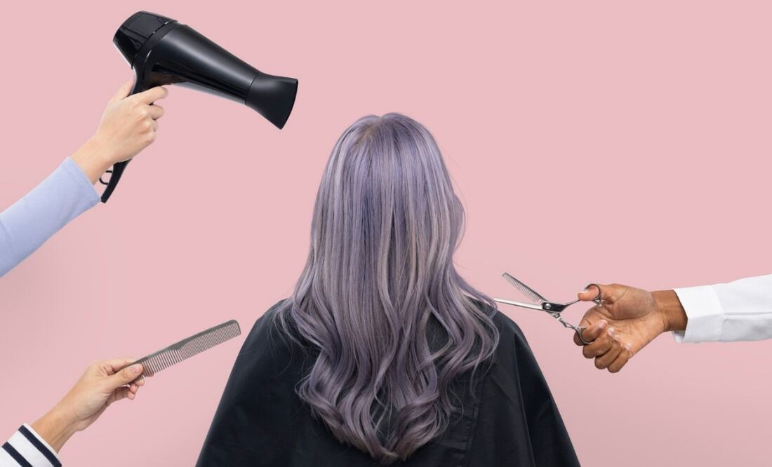 Estos cortes de cabello modernos están pensados para resaltar la belleza natural de las canas. Foto: Freepik