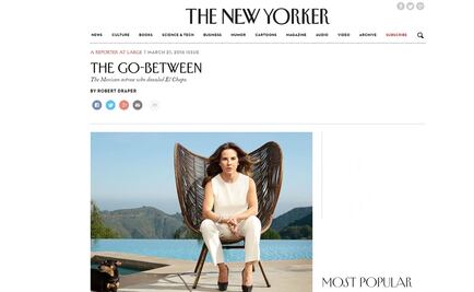 Kate del Castillo talks about "El Chapo" and Penn