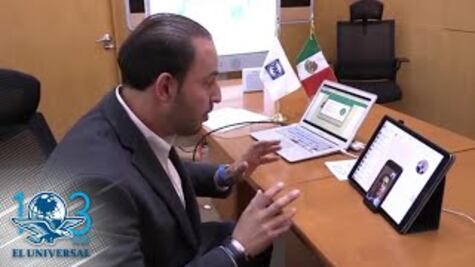 Marko Cortés habla por videollamada con Juan Guaidó