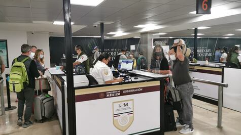 Visitan México 7.2 millones de turistas en primer trimestre del 2022: INM