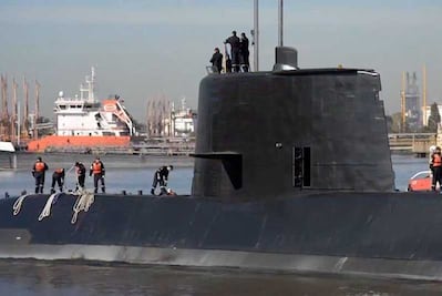 Horas críticas en búsqueda de submarino argentino