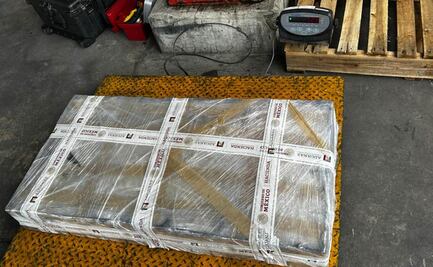 Detectan en el AICM 72 kilos de metanfetamina en envío que iba a Sudáfrica