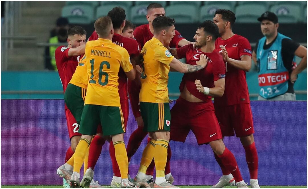 Los turcos se vieron frustrados. Foto: AFP