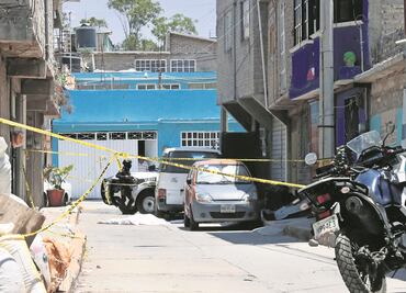 Asesinan a tiros a joven en Neza