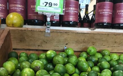 Comerciantes compran limón a 44 pesos por kilo y lo venden a consumidores en 80, indica análisis