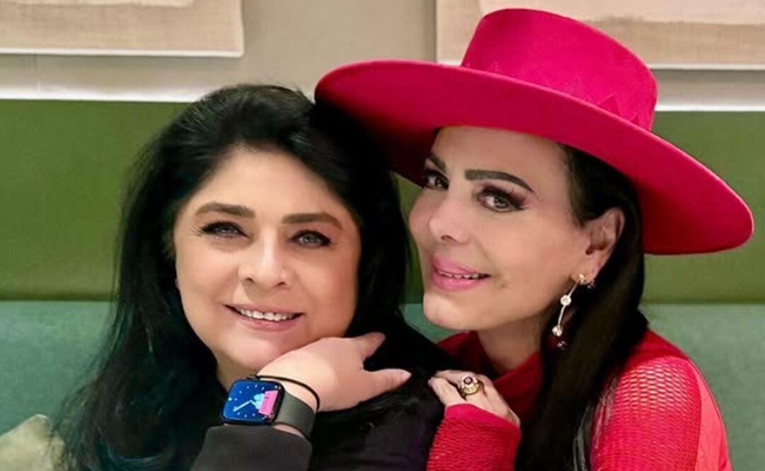 Victoria Ruffo y Maribel Guardia tienen una amistad desde hace mucho tiempo, ambas comparten la dicha de ser abuelas.