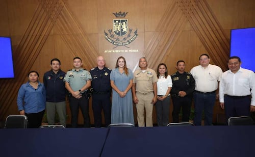Mérida ranks fifth nationally in police trust; mayor highlights security strategy