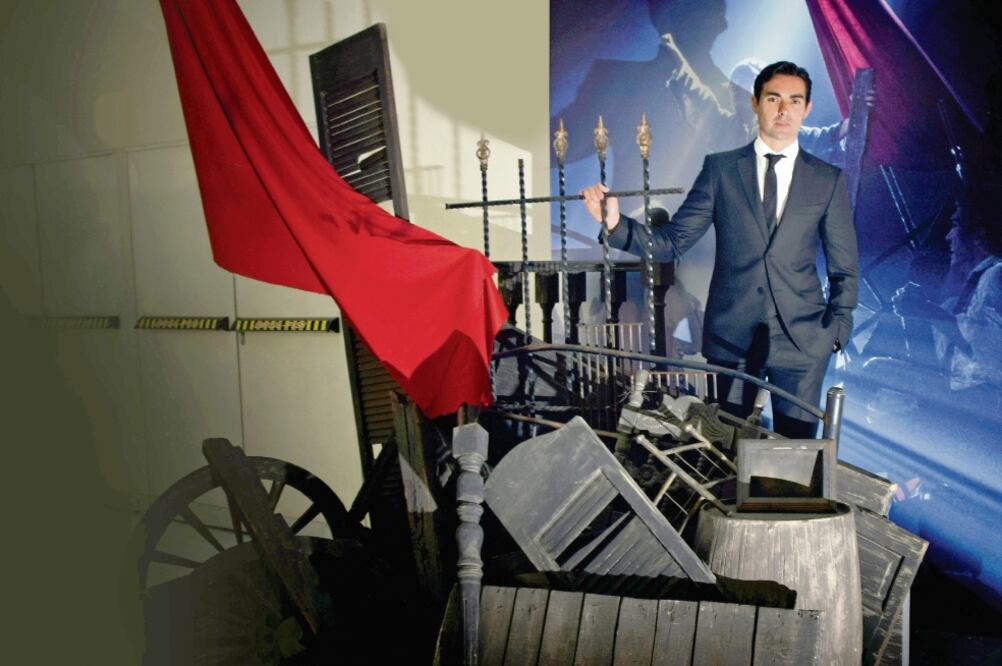 El actor formó parte de la obra en su primera versión en México. FOTOS: OCESA