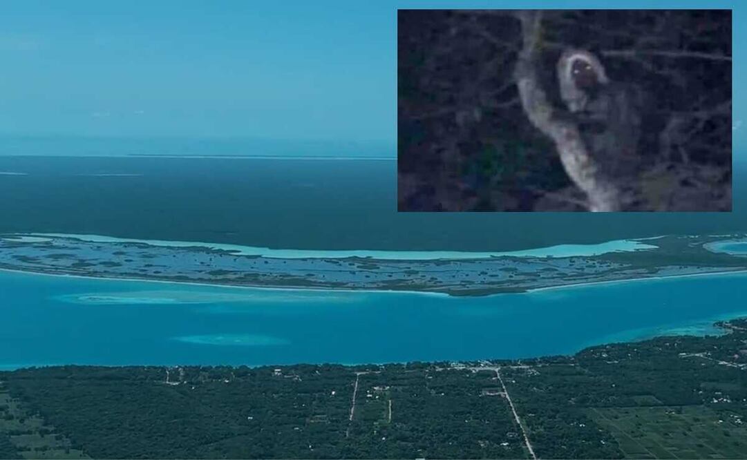 López Obrador compartió un video de la vista de esta laguna y en donde llamó a la población mexicana a recordar que no todo es racional en la vida. Foto: captura de pantalla