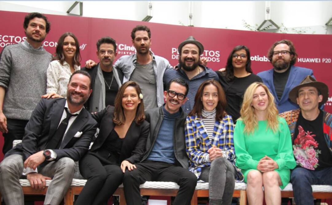 La cinta de Manolo Caro (c) se estrenará el próximo diciembre Foto: Carlos Mejía / AGENCIA EL UNIVERSAL