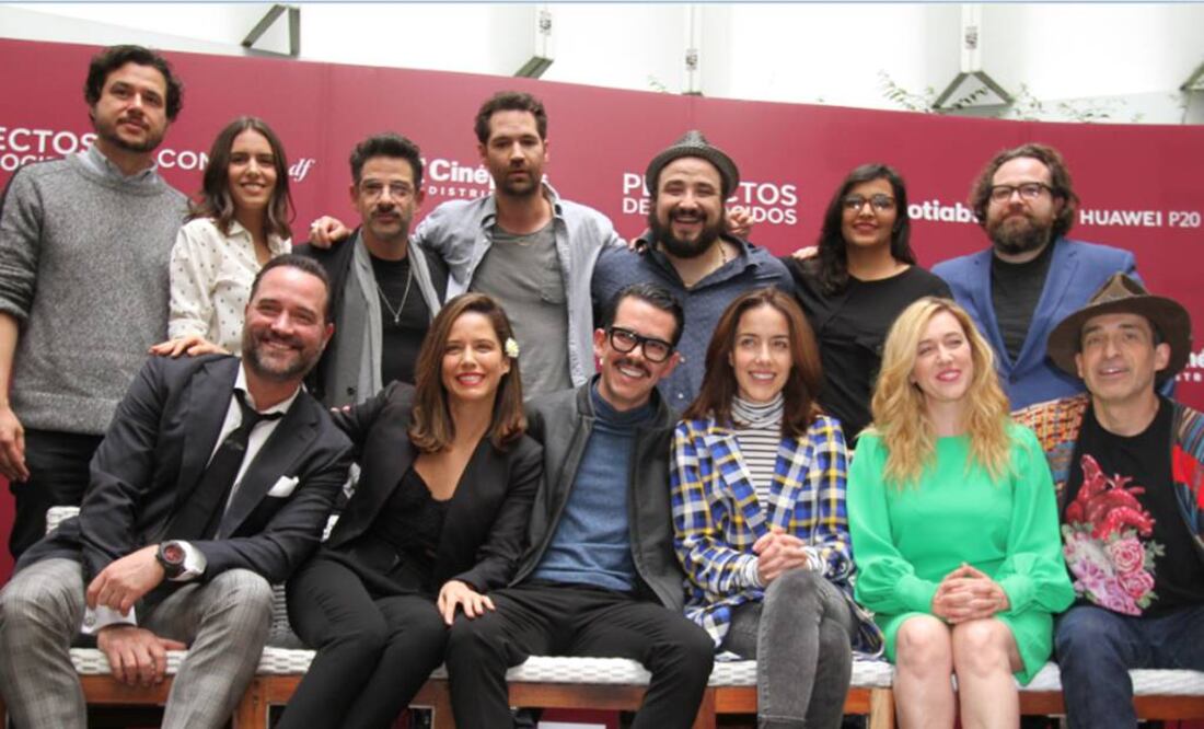 La cinta de Manolo Caro (c) se estrenará el próximo diciembre Foto: Carlos Mejía / AGENCIA EL UNIVERSAL