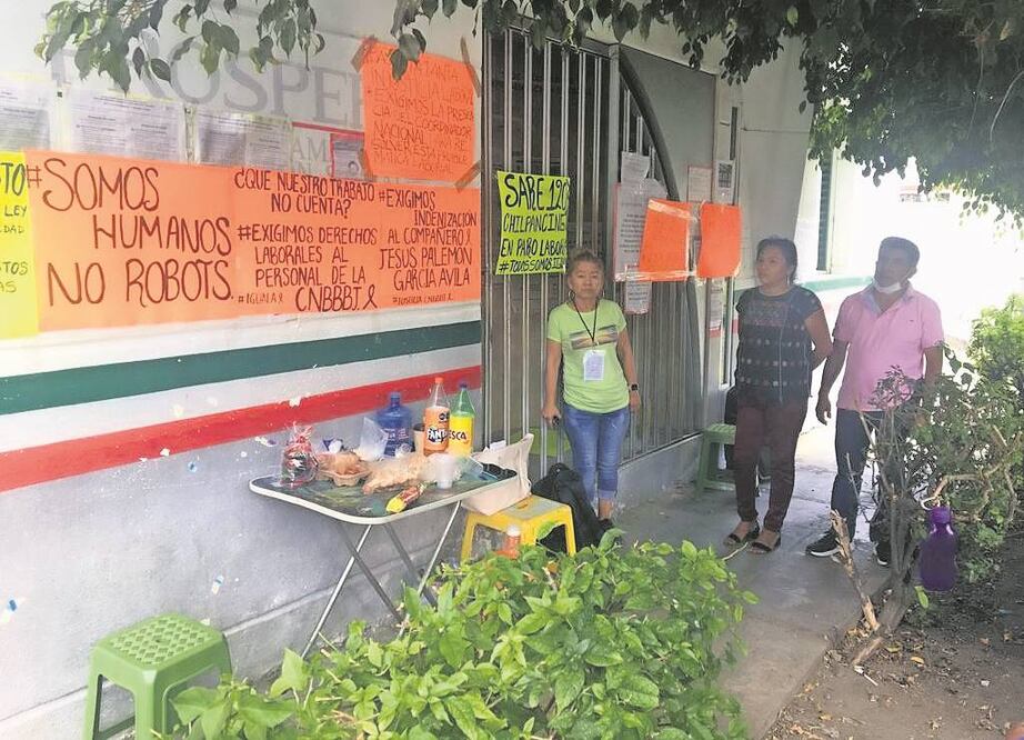 Trabajadores de la Coordinación Nacional de Becas para el Bienestar Benito Juárez mantienen cerradas nueve oficinas.