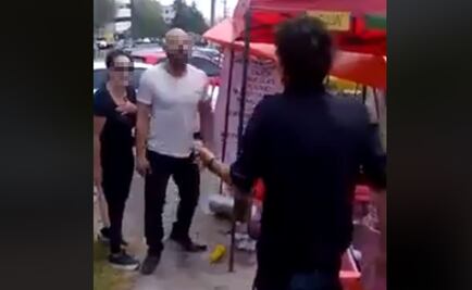 Suspenden restaurante de pareja que agredió a vendedor de nieves