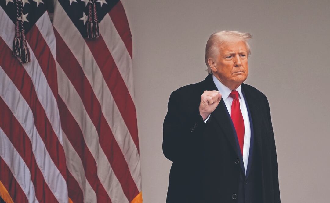El presidente de Estados Unidos celebró lo que llamó el “Día de la Liberación” con la entrada en vigor de aranceles para todo el mundo. Foto: de Kent Nishimura. Efe