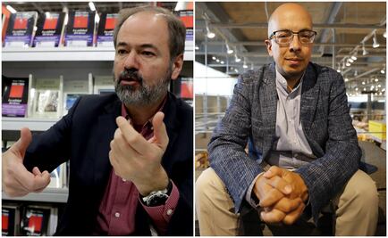 Juan Villoro y Jorge Volpi en la FIL de Buenos Aires